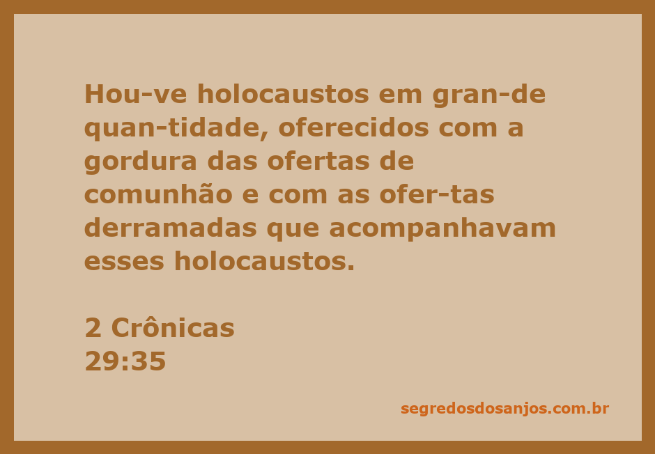 Imagem representativa de holocaustos e ofertas na cerimônia religiosa da antiga Judéia.
