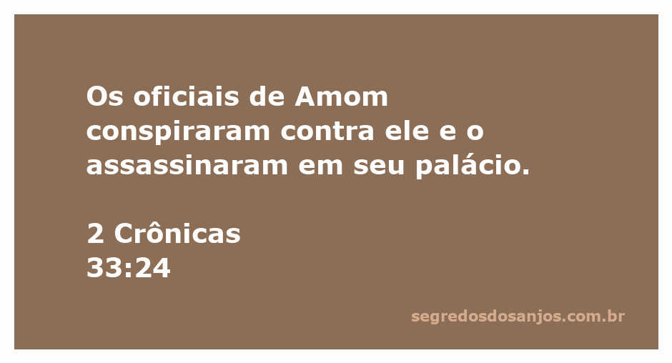 Ilustração da conspiração dos oficiais de Amom contra o rei em seu palácio.