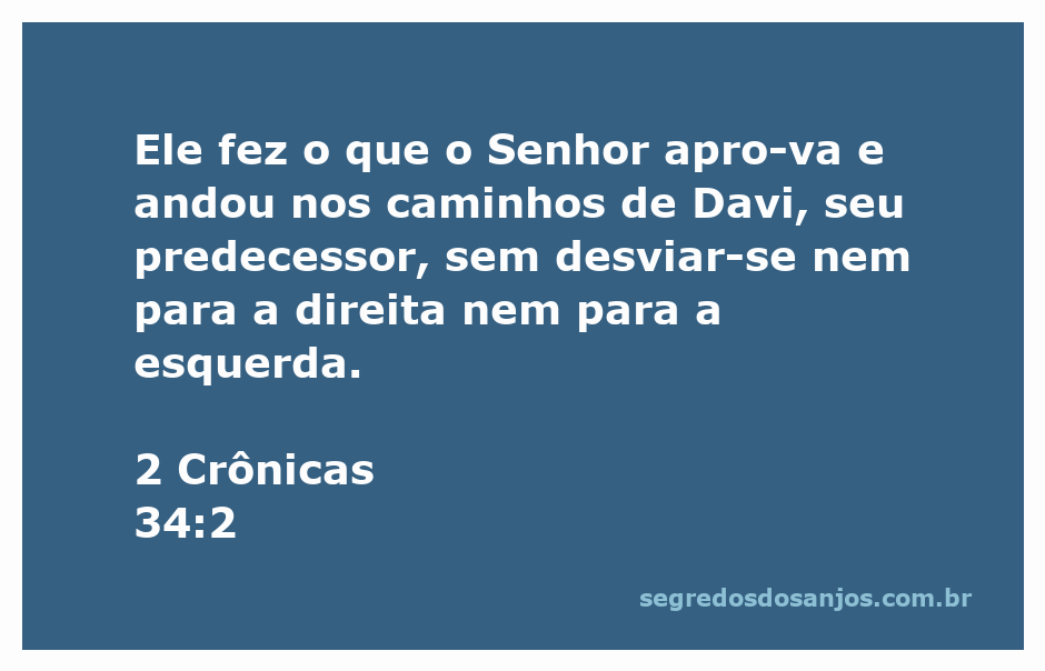 Rei Josias seguindo os caminhos de Davi, ilustração bíblica