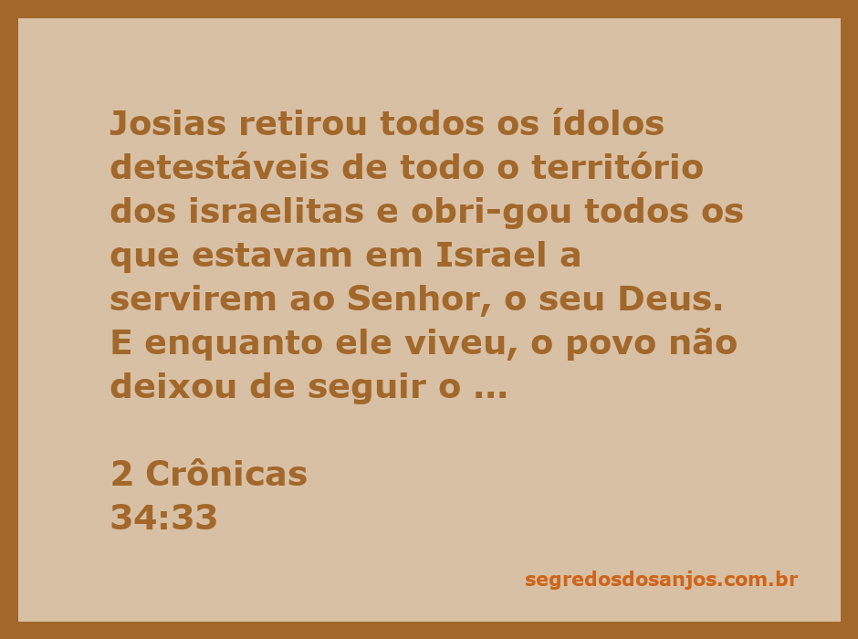 Rei Josias liderando o povo de Israel na adoração ao Senhor, após remover ídolos detestáveis.