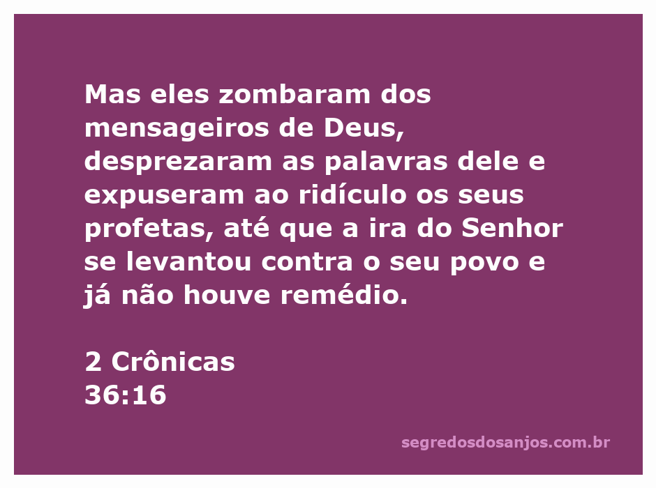 Representação da zombaria e desprezo enfrentados pelos profetas de Deus conforme 2 Crônicas 36:16.