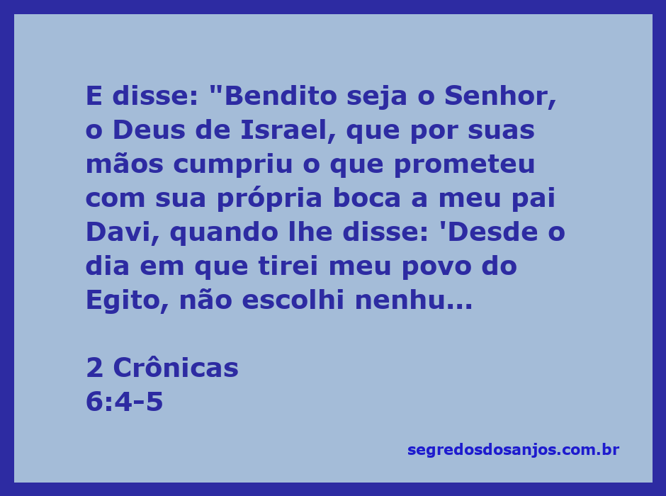 Imagem representando a promessa de Deus a Davi sobre a construção do templo em Israel.