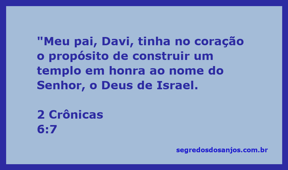 Ilustração do rei Davi sonhando em construir um templo para o Senhor em Israel.