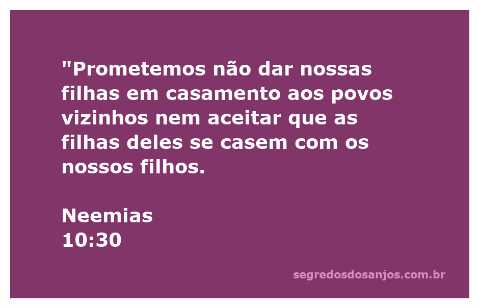 Imagem representativa da aliança de Neemias com o povo, enfatizando a promessa de não intermarcar com povos vizinhos.