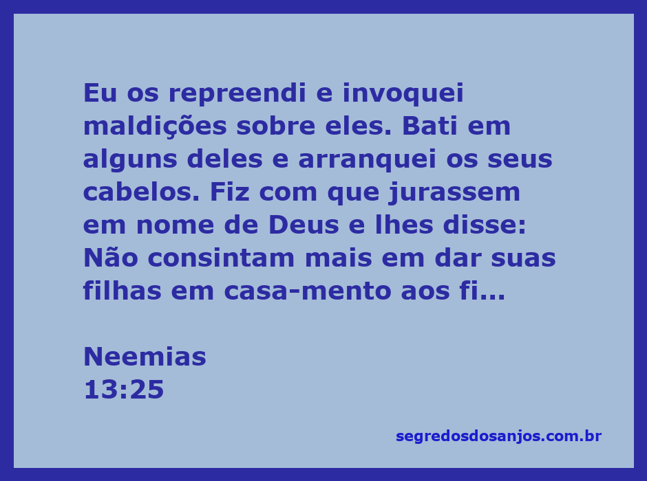 Ilustração de Neemias repreendendo os israelitas por casamentos interétnicos, refletindo a importância da pureza na fé.