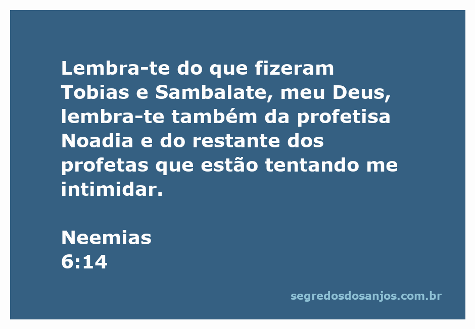 Imagem representando Neemias orando a Deus em busca de proteção contra Tobias e Sambalate.