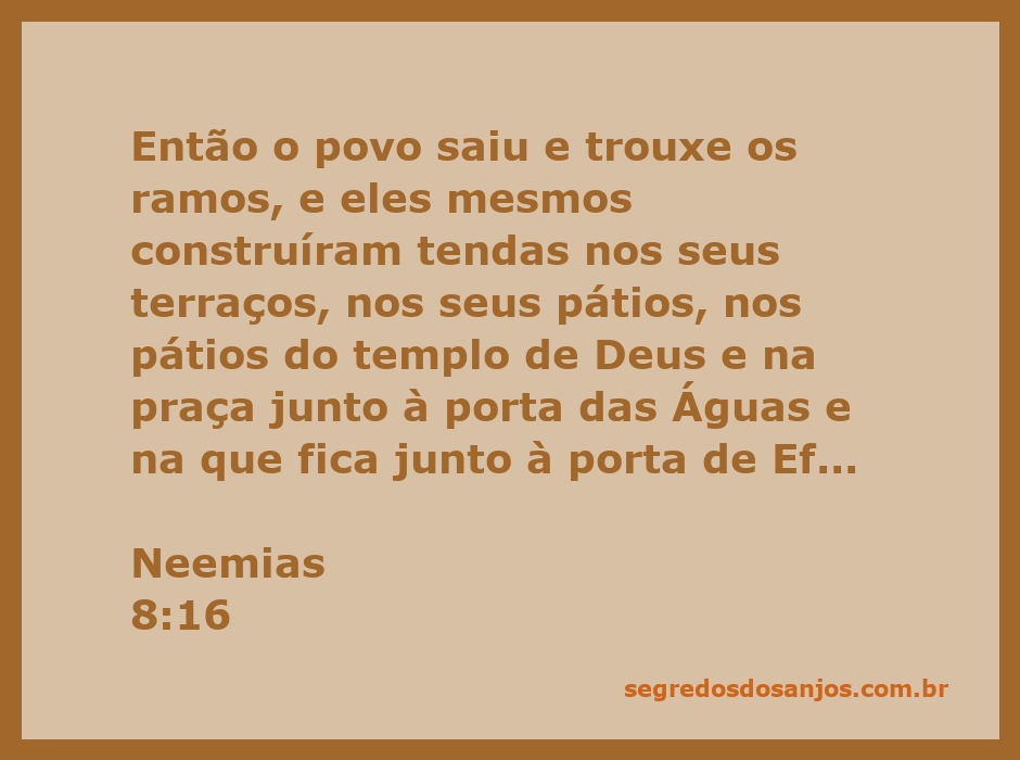 Pessoas construindo tendas com ramos em um ambiente ao ar livre, inspirado em Neemias 8:16.