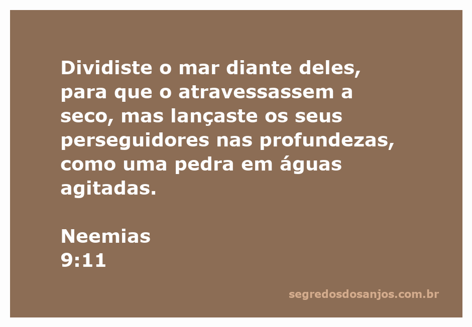 Representação da travessia do mar pelos israelitas com os perseguidores afundando nas águas