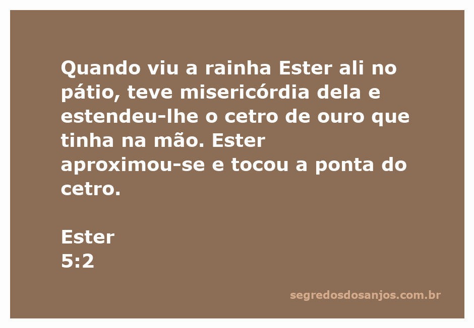 Rainha Ester se aproximando do rei Assuero, que estende o cetro de ouro em um gesto de misericórdia.