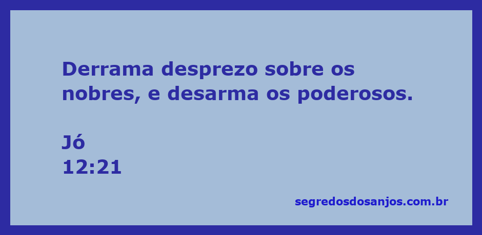 Imagem representativa de Jó 12:21, mostrando a queda dos poderosos e a ironia do desprezo sobre os nobres.
