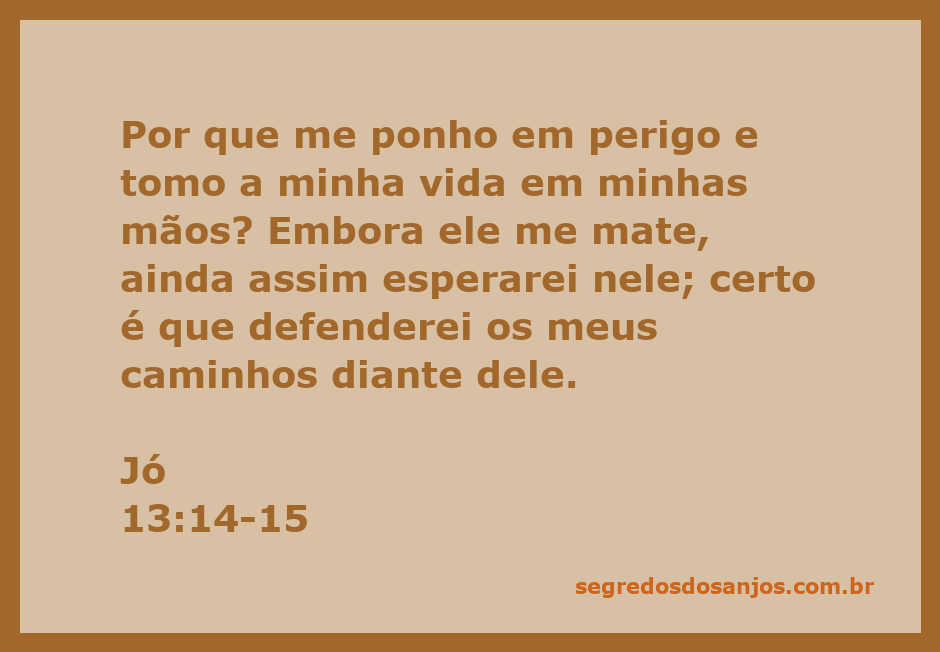 Ilustração representando a determinação de Jó em confiar em Deus, mesmo em meio ao sofrimento.