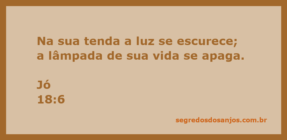Imagem que representa a escuridão na tenda e a lâmpada apagando, simbolizando a perda e o desespero.