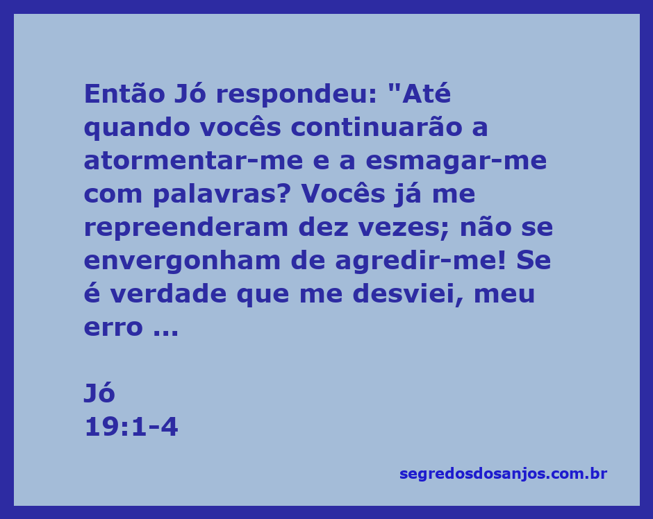 Imagem de Jó expressando seu desespero e indignação diante das acusações de seus amigos.