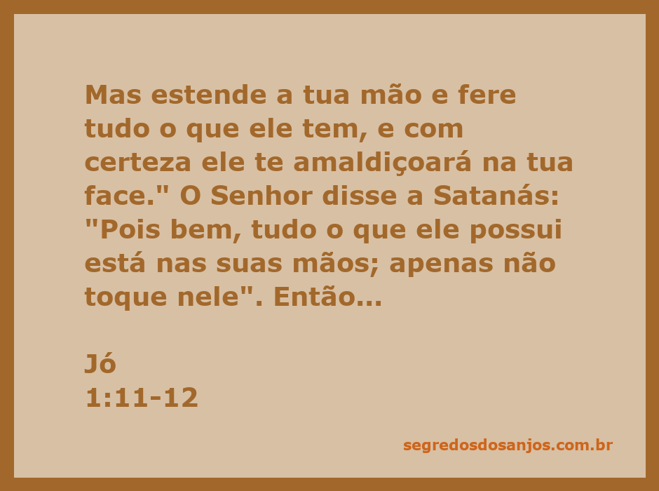 Cenário dramático representando o diálogo entre Deus e Satanás sobre Jó, simbolizando a prova de fé.