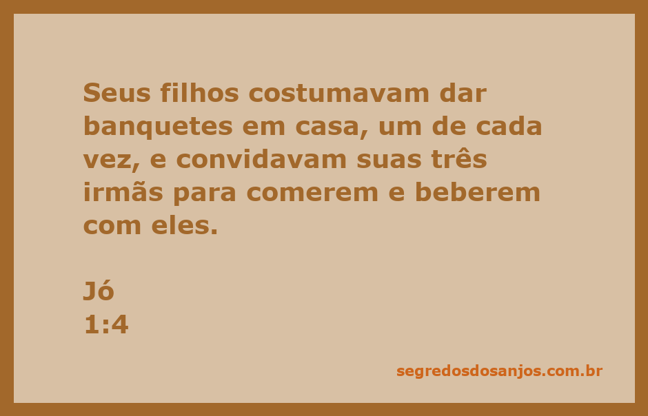 Ilustração de uma família reunida em um banquete, simbolizando a união e celebração entre irmãos e irmãs.