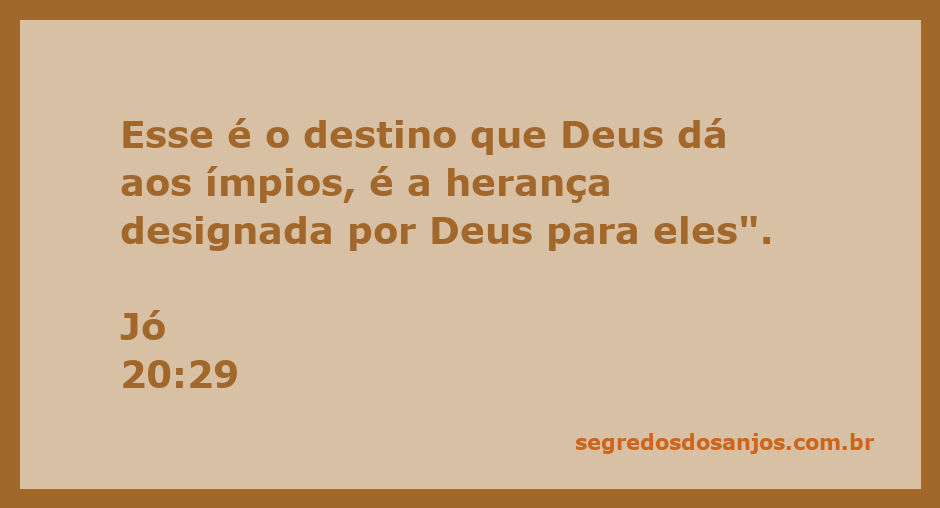 Imagem ilustrativa que representa o destino dos ímpios segundo Jó 20:29.