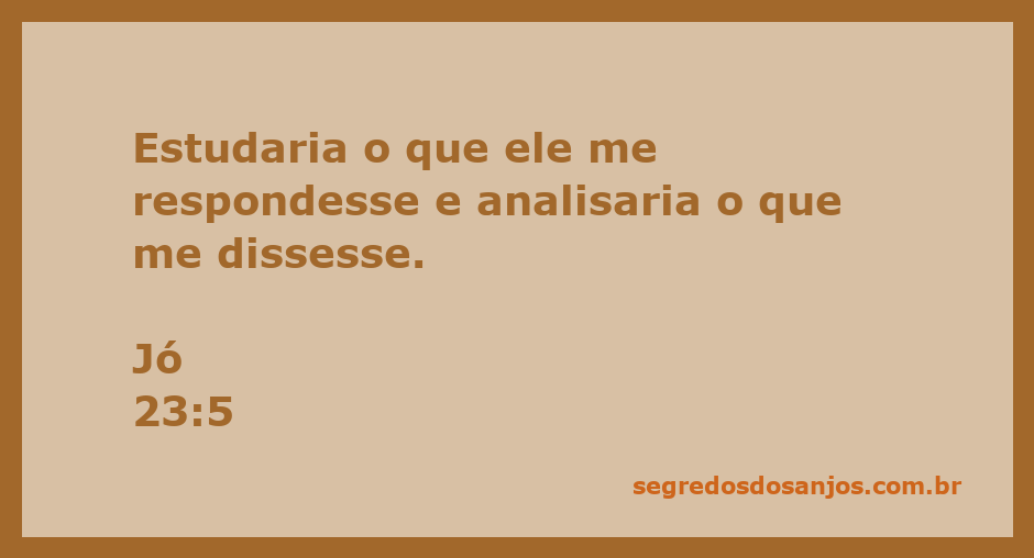 Jó refletindo sobre as respostas de Deus em meio ao sofrimento.