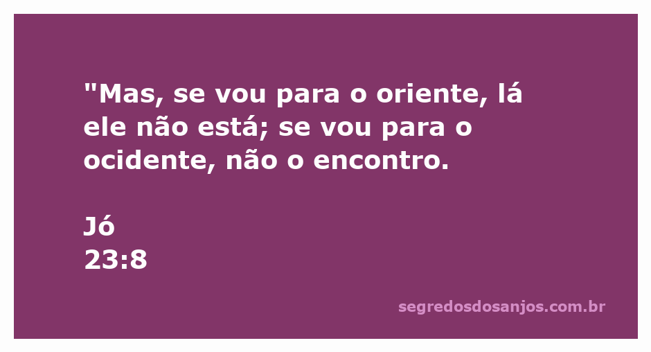Imagem representando a busca de Jó por Deus em diferentes direções, simbolizando a sua angústia e fé.