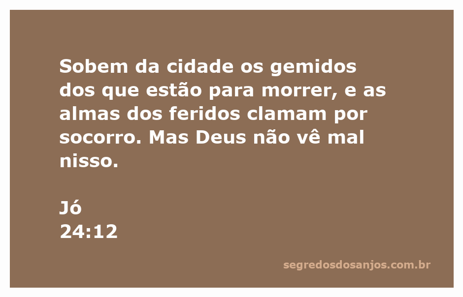 Imagem representativa dos gemidos e clamores das almas feridas na cidade, simbolizando dor e busca por socorro.