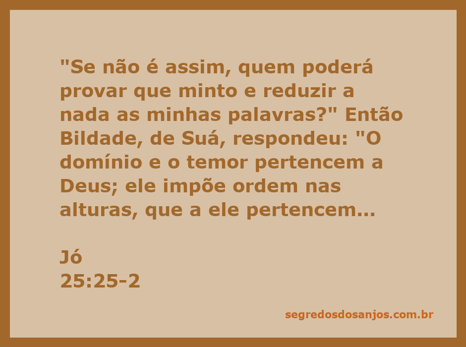 Imagem de uma paisagem celestial que representa o domínio e o temor de Deus conforme mencionado em Jó 25:25-2.