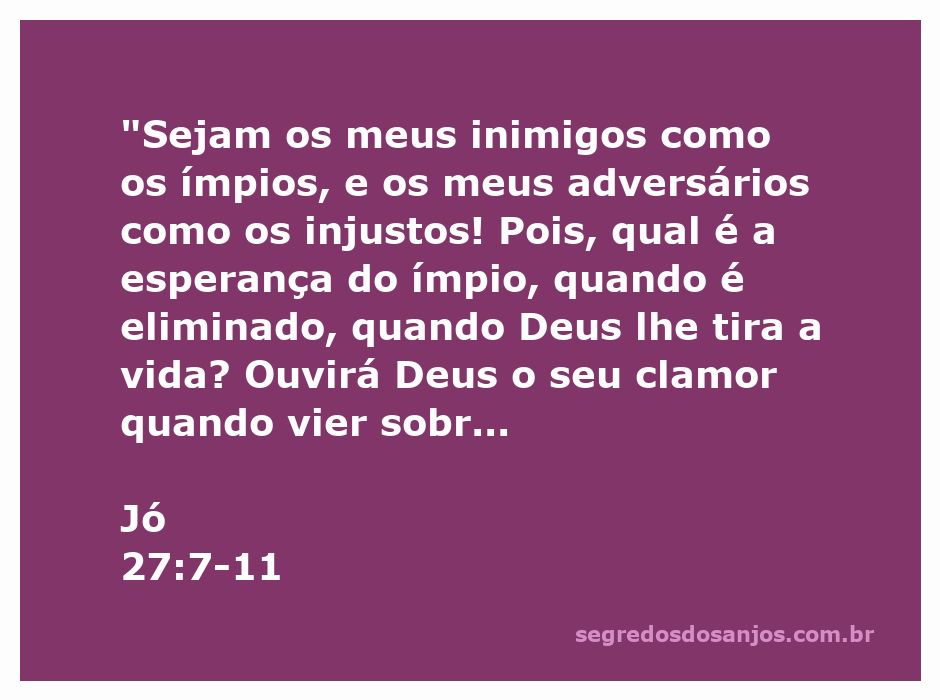 Ilustração de Jó refletindo sobre a esperança dos ímpios diante da adversidade, com elementos simbólicos da justiça divina.