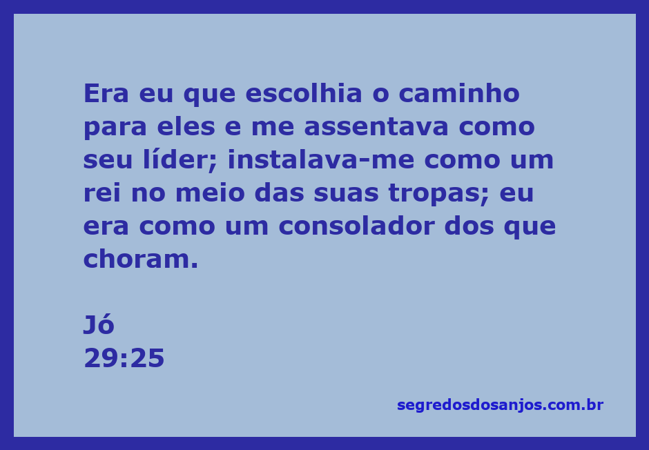 Imagem representativa de Jó 29:25, mostrando um líder solidário guiando seu povo com compaixão.