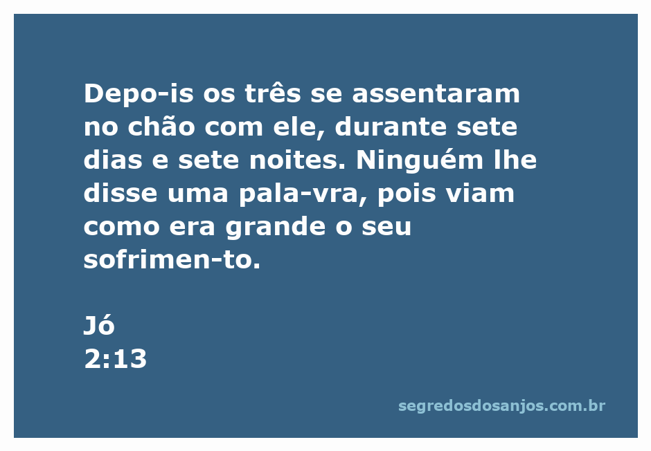 Três amigos de Jó sentados em silêncio ao seu lado, demonstrando empatia e compaixão durante seu sofrimento.