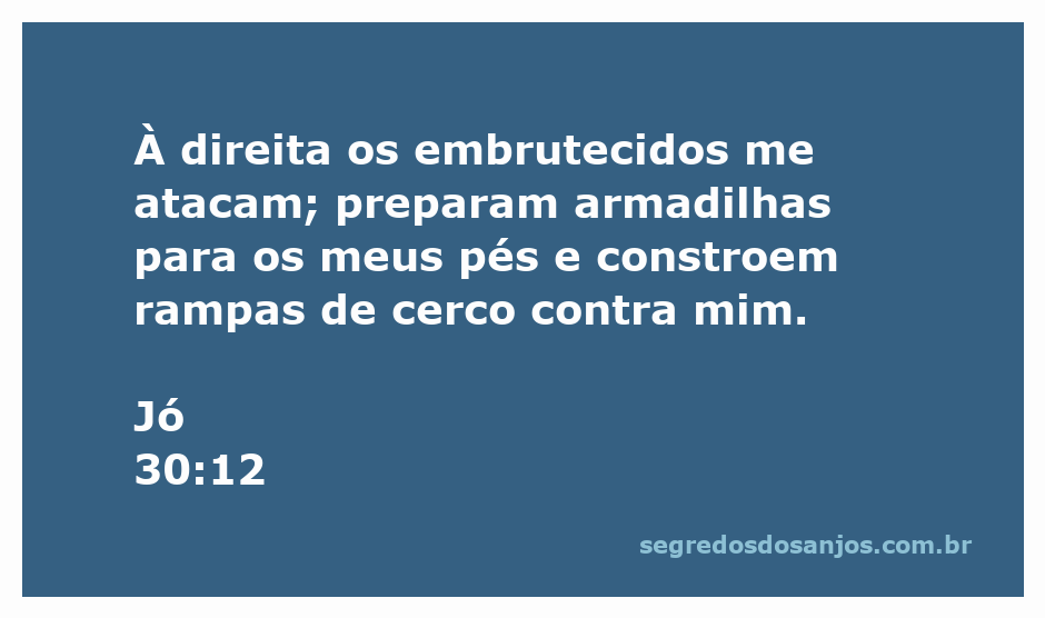 Ilustração de Jó enfrentando adversários e armadilhas, simbolizando a luta espiritual.