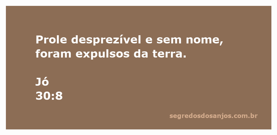 Imagem representativa de Jó 30:8, mostrando a solidão e rejeição de uma prole desprezível.