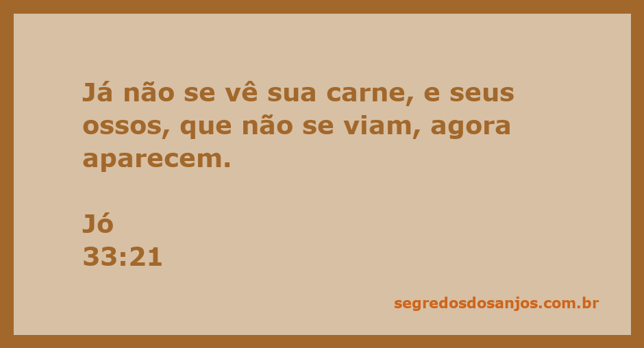 Imagem representando a transformação da carne e ossos de Jó, simbolizando renovação e revelação