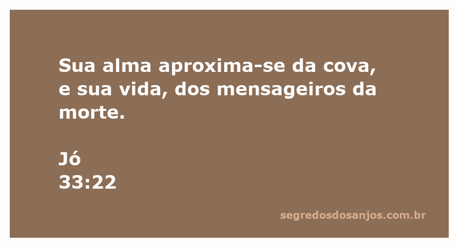Imagem representativa de Jó 33:22, simbolizando a proximidade da morte e a luta da alma.