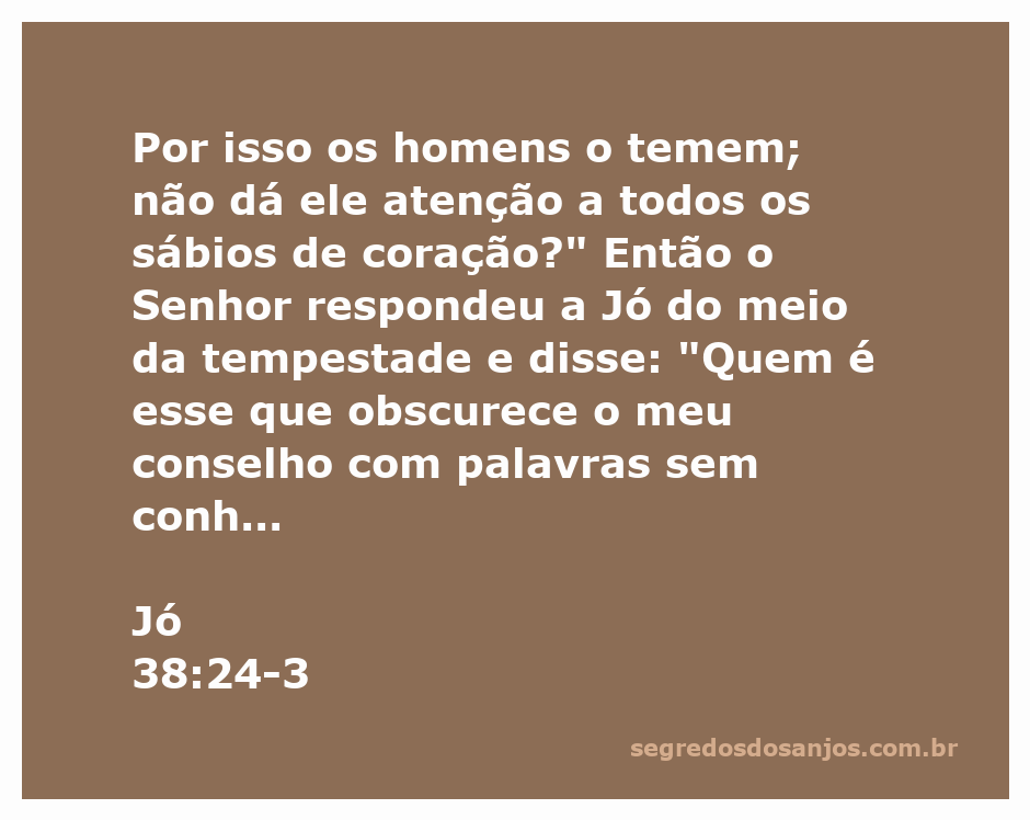 Imagem representativa da passagem bíblica Jó 38:24-3, onde Deus fala a Jó do meio da tempestade.