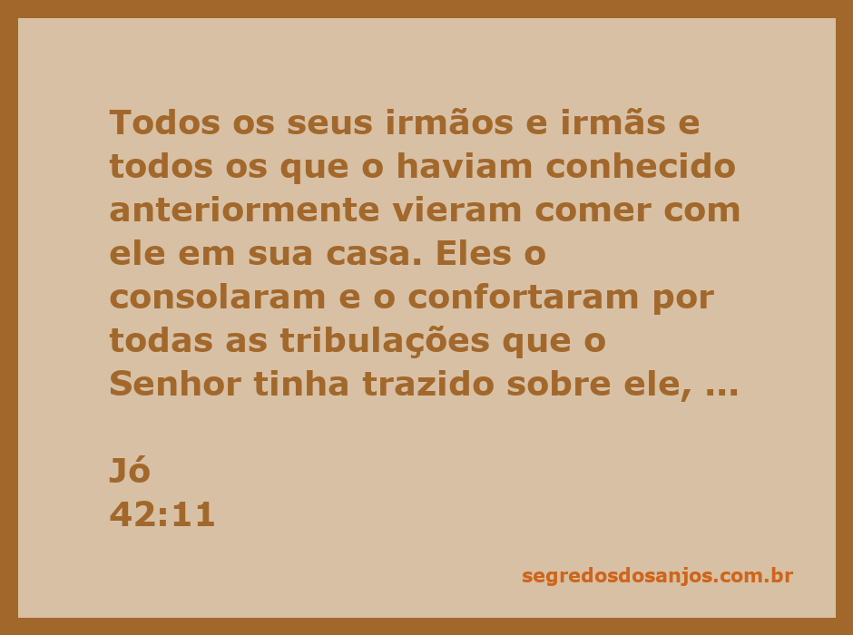 Reunião de amigos e familiares confortando Jó após suas tribulações, simbolizando apoio e solidariedade.