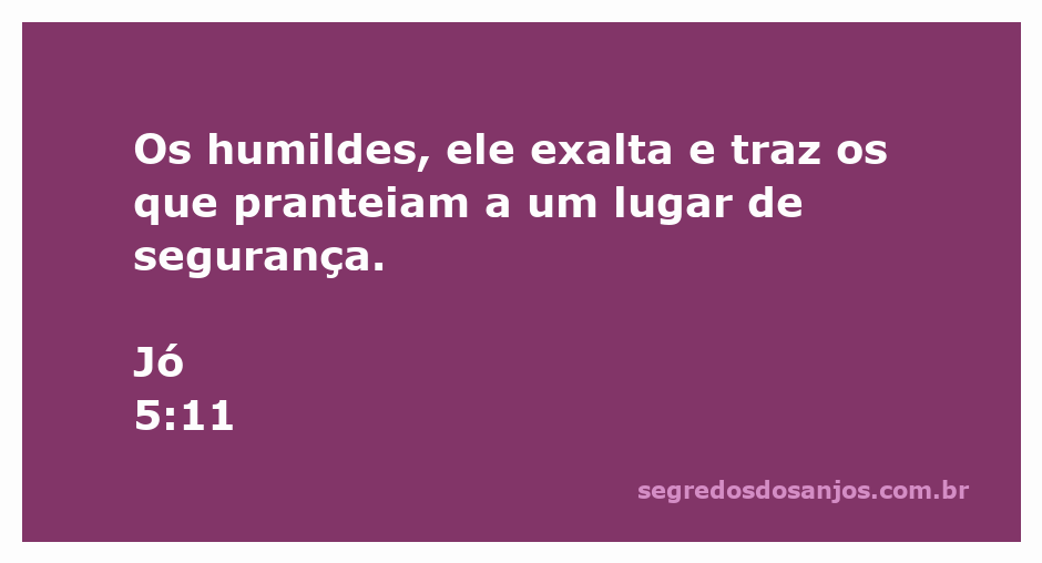 Imagem ilustrativa de uma montanha serena representando a exaltação dos humildes e a segurança para os que pranteiam, inspirada em Jó 5:11.