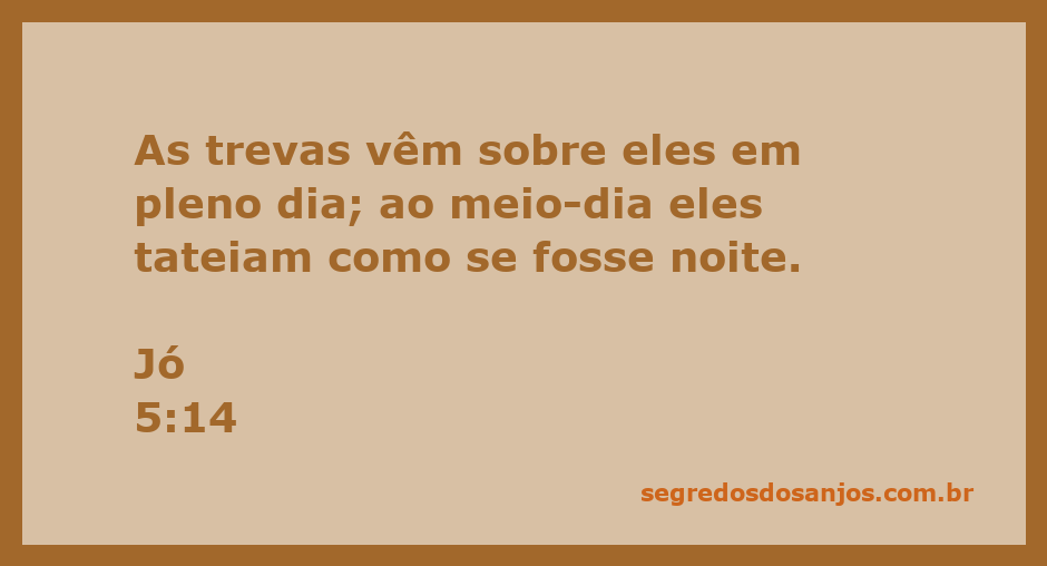 Imagem representando a escuridão que chega ao dia, simbolizando confusão e desorientação, inspirada no versículo de Jó 5:14.