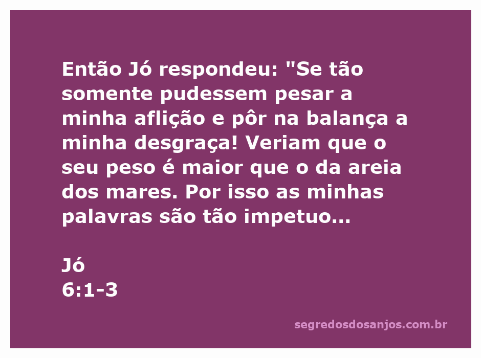 Imagem ilustrativa de Jó expressando sua aflição e desgraça, refletindo sobre seu sofrimento.