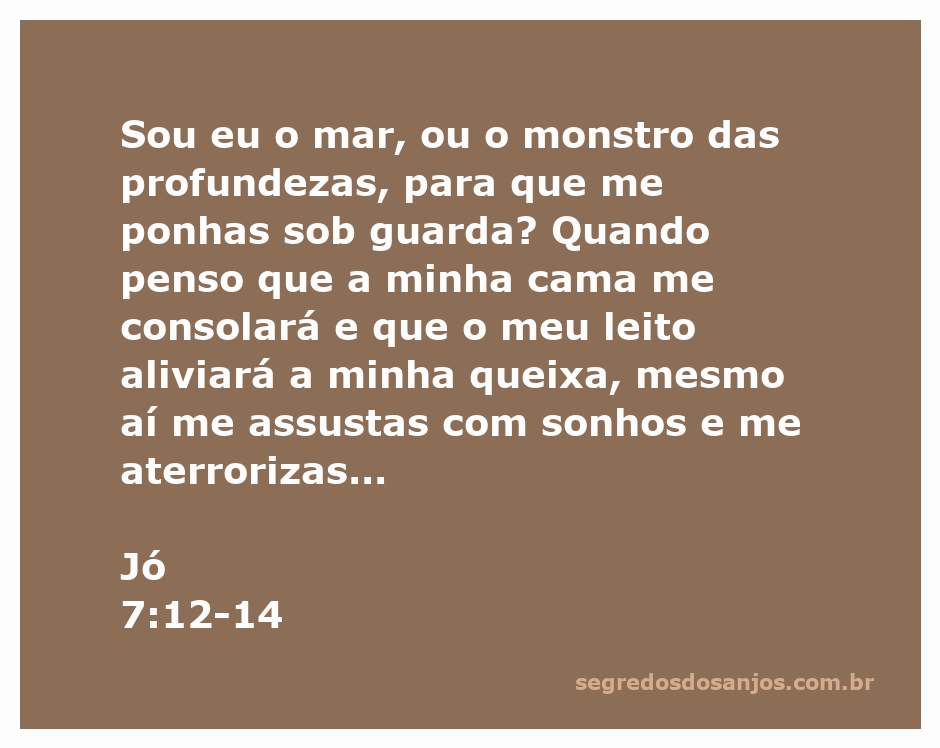 Imagem representativa de Jó em aflição, refletindo sobre seus sonhos e visões perturbadoras