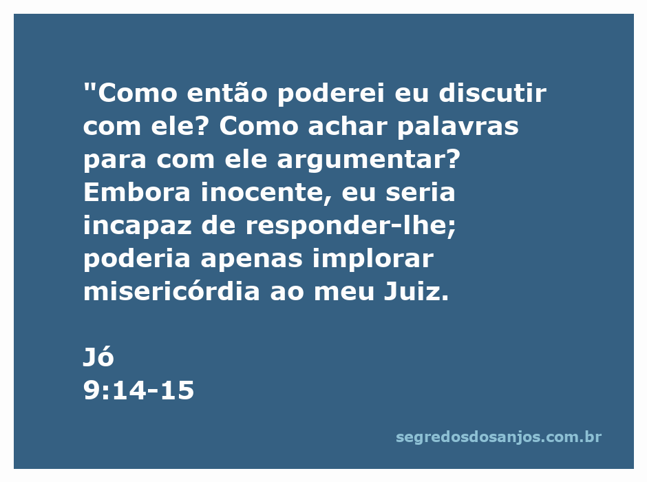 Ilustração de Jó refletindo sobre a grandeza de Deus e a impotência do ser humano diante do Criador.