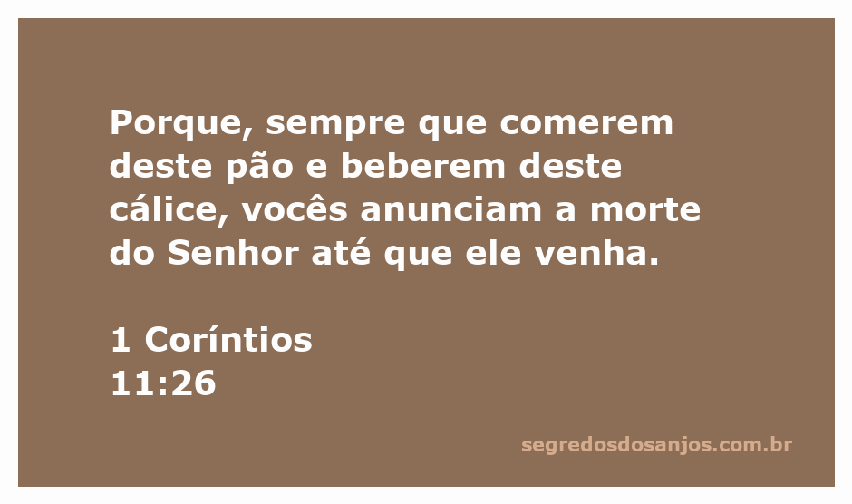 Imagem representativa da Ceia do Senhor, simbolizando a comunhão entre os cristãos.