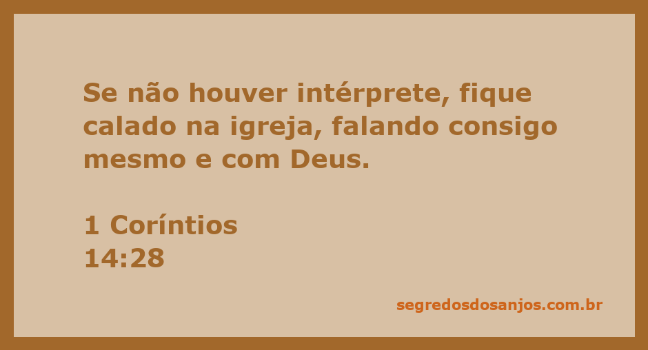 Imagem de uma pessoa em oração silenciosa na igreja, refletindo sobre 1 Coríntios 14:28.