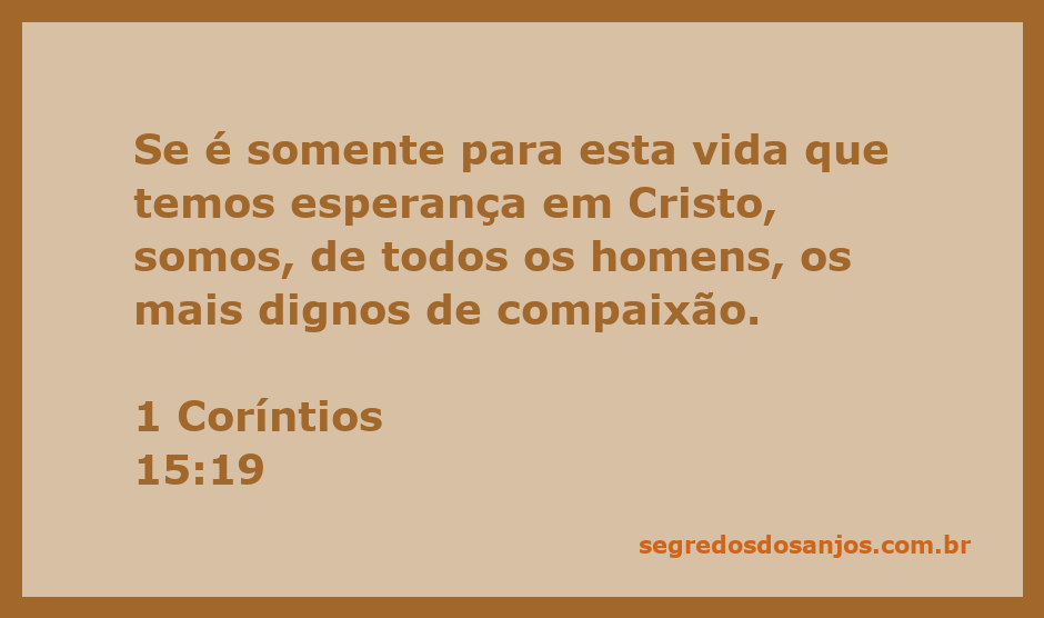 Imagem que representa a esperança em Cristo, simbolizando a vida eterna e a fé cristã.