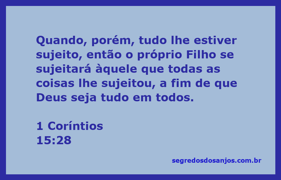 Imagem representativa da submissão do Filho a Deus conforme 1 Coríntios 15:28