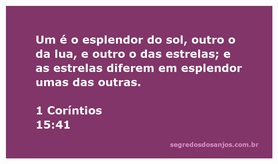 Imagem que representa o esplendor do sol, da lua e das estrelas, simbolizando suas diferenças e belezas únicas.