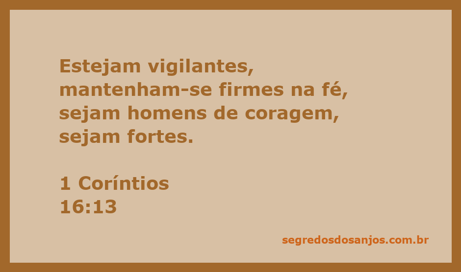 Ilustração inspiradora do versículo 1 Coríntios 16:13, destacando a vigilância e a coragem na fé.