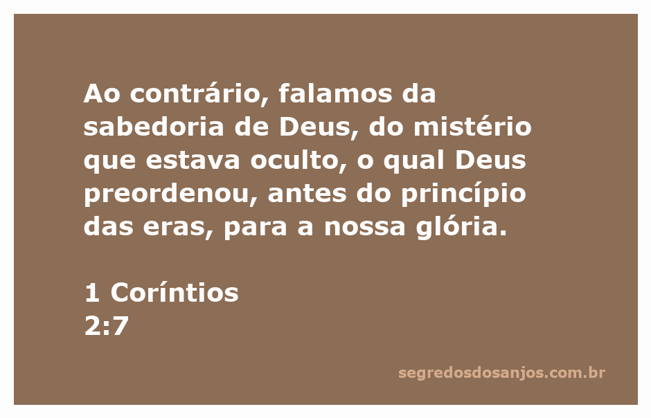 Uma representação visual da sabedoria divina sendo revelada, simbolizando o mistério oculto mencionado em 1 Coríntios 2:7.