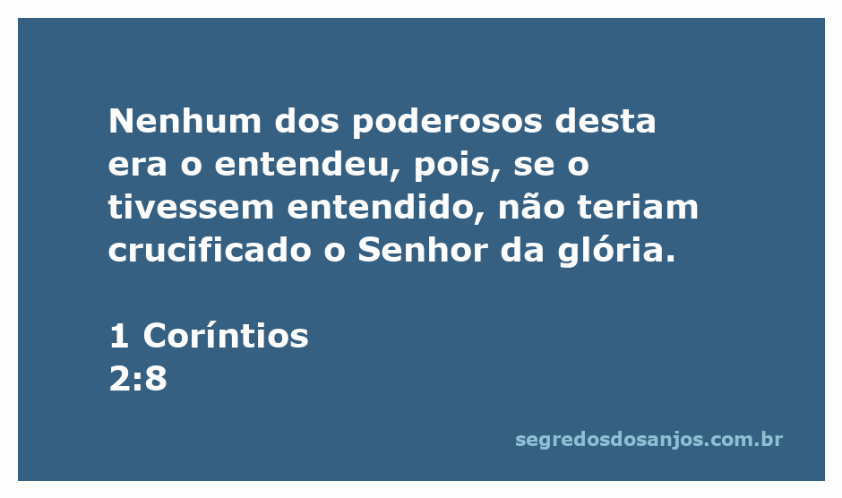 Representação da crucificação de Jesus Cristo, simbolizando a incompreensão dos poderosos da era.