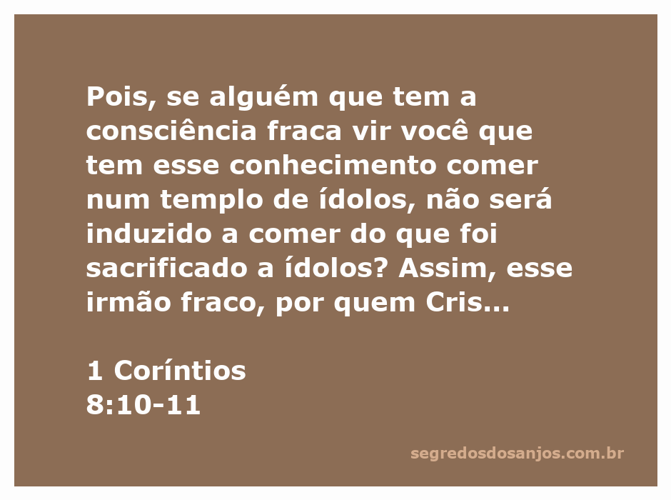 Imagem de um templo de ídolos, simbolizando a questão da consciência fraca e do conhecimento em 1 Coríntios 8:10-11.