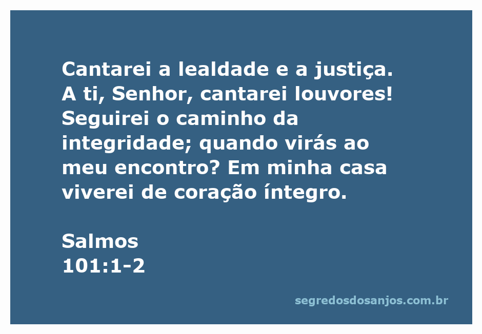 Imagem representativa do Salmo 101:1-2, destacando lealdade e justiça em um ambiente de adoração.