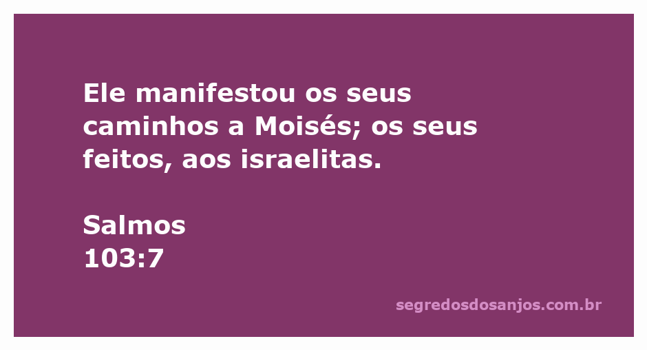 Moisés recebendo os caminhos de Deus enquanto os israelitas observam