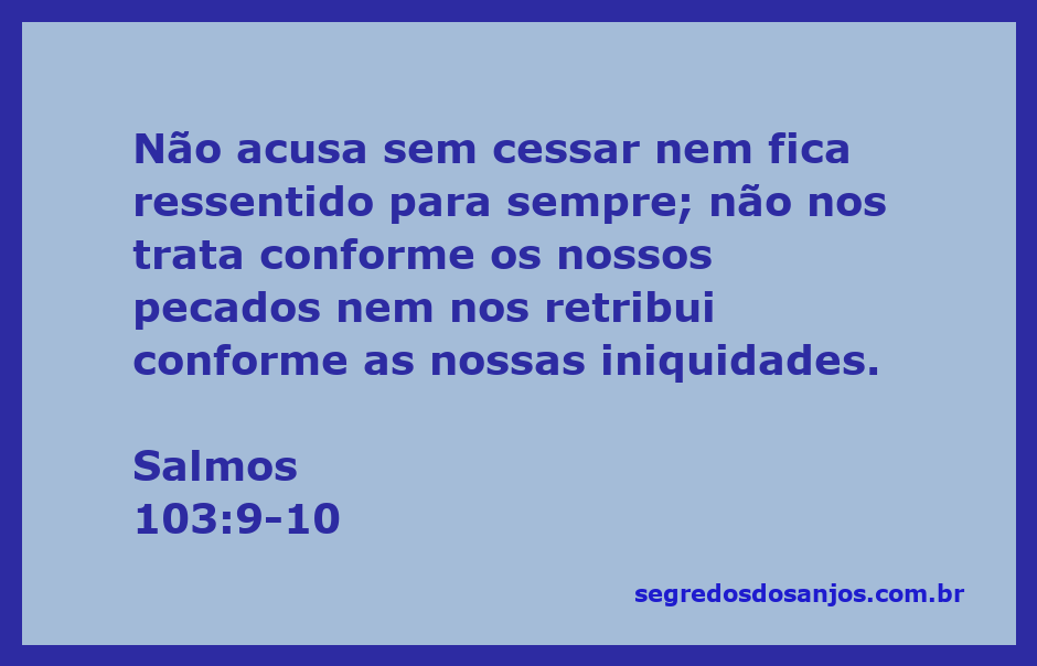 Imagem inspiradora representando Salmos 103:9-10, refletindo a misericórdia e perdão de Deus.